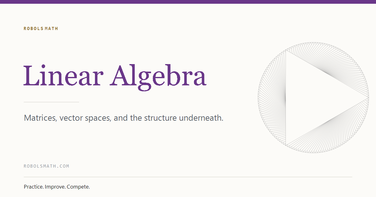 A Determinant in Disguise · Robols Math